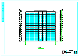 【15层】11155平框剪住宅楼cad设计（计算书,预算,施组,建筑结构图,总平图,施工布置图）-图二