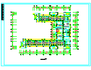 广州四层医院病房楼建筑施工设计图-图二