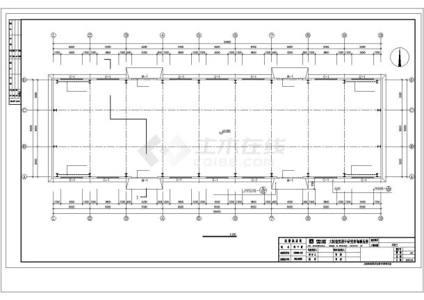 某车间建筑布置参考详图-图二