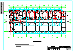 6层 5400平米砖混留学生公寓cad设计（计算书、结构图）-图一