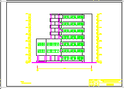 7层 Y字形框架宿舍楼cad设计（计算书、部分建筑、结构图）_图1