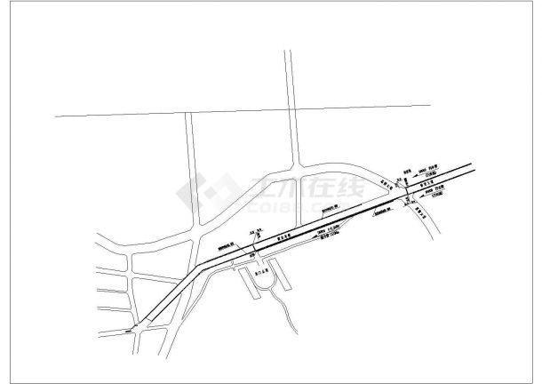 某市政道路雨污水管网工程设计cad全套施工图（含设计说明，51张图）-图二