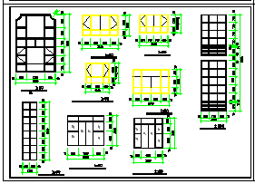某三层欧式独栋别墅建筑施工图纸（2栋）-图二