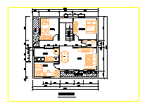 某三层自建别墅建筑方案图纸（含效果图）-图二