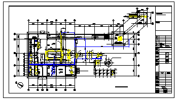 大型集团公司锅炉房设计施工全套cad设计资料（水处理、电气工艺）-图二