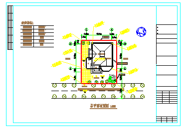 [安徽]三层小型别墅建筑施工图纸（含效果图）-图二