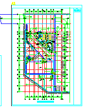 [传统建筑]北方四合院建筑设计施工图纸（含效果图）-图一
