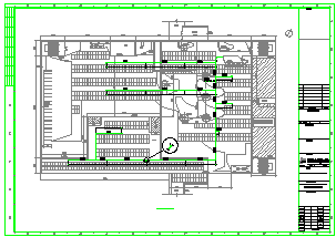 0.5712MW屋面分布式光伏发电施工cad设计图-图二