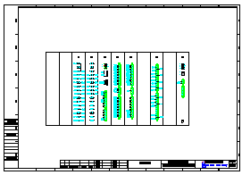 10kV环网柜开关柜开闭所二次系统cad设计图纸-图二