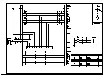500kVA+800kVA箱式变压器临时用电cad图纸-图二