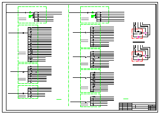 宾馆电路系统设计全套cad图纸_图1