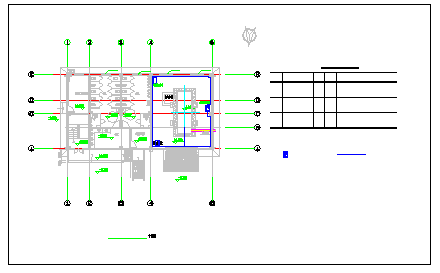垂直压缩垃圾中转站工艺设计cad施工图_图1