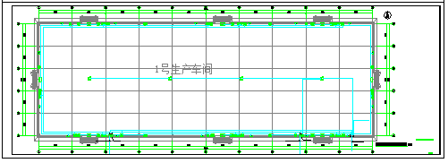 大空间水炮电气cad施工设计图纸_图1