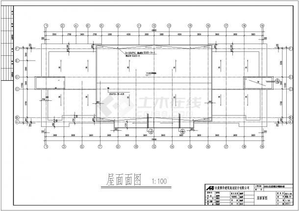 5层办公用房施工参考CAD详图-图一