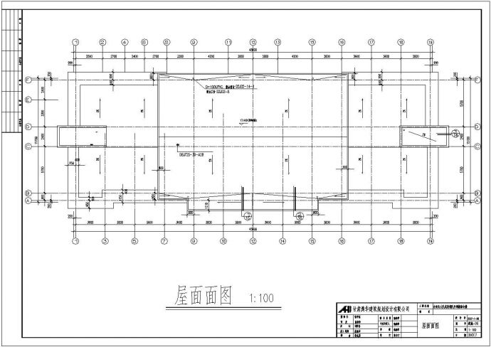 5层办公用房施工参考CAD详图_图1