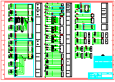某220kV变电站全套电气原理cad设计图-图二