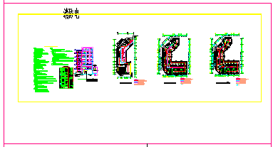 宁波某宾馆电气消防设计施工cad图纸