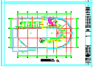 [南京]某物流中心海关大厅空调cad设计平面施工图_图1