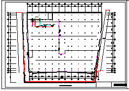 吊顶式空调器商场中央空调全套建筑cad平面施工设计图-图二