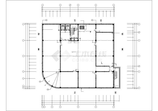 盐城市某村镇4层砖混结构乡村私人别墅全套平面设计CAD图纸（2套方案）-图一