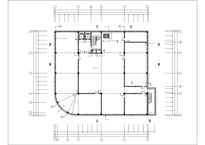 盐城市某村镇4层砖混结构乡村私人别墅全套平面设计CAD图纸（2套方案）_图1