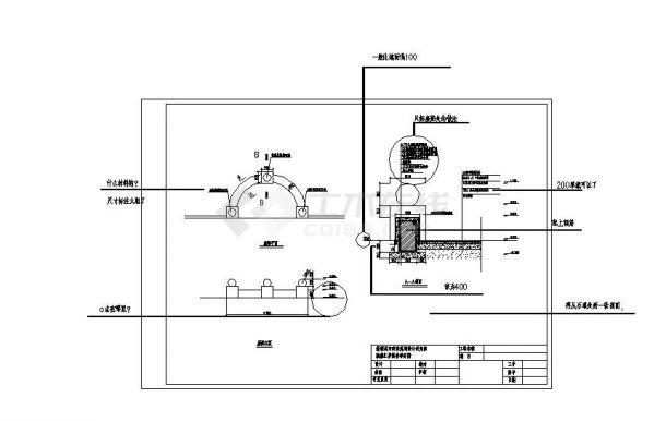 水系CAD平面设计图-图二