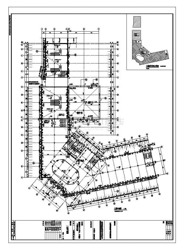多种住房楼建筑平面图-图二