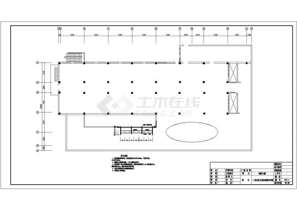 江西省南昌市新建设计某办公楼中央空调全套cad施工图-图二