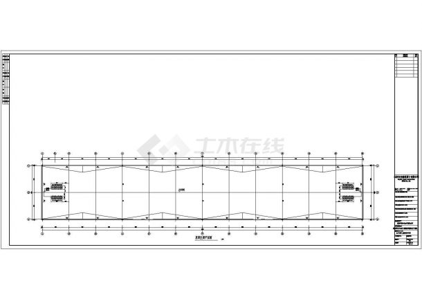 温州市装修某某厂房全套MDV设计cad施工设计图-图一