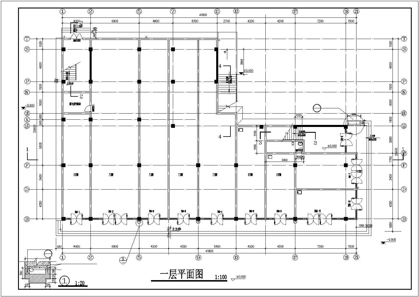 某公寓建筑施工CAD详图