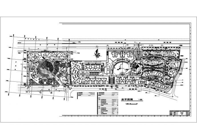 某弘阳花园综合小区CAD全套设计图纸_图1