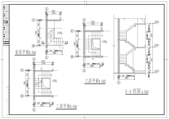某广州逸泉山庄别墅CAD完整设计构造大样施工图_图1
