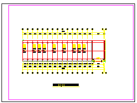 5层纺机市场建筑施工平面cad设计图_图1