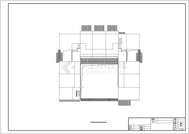 某云南民居式餐厅CAD室内装修设计图纸-图一