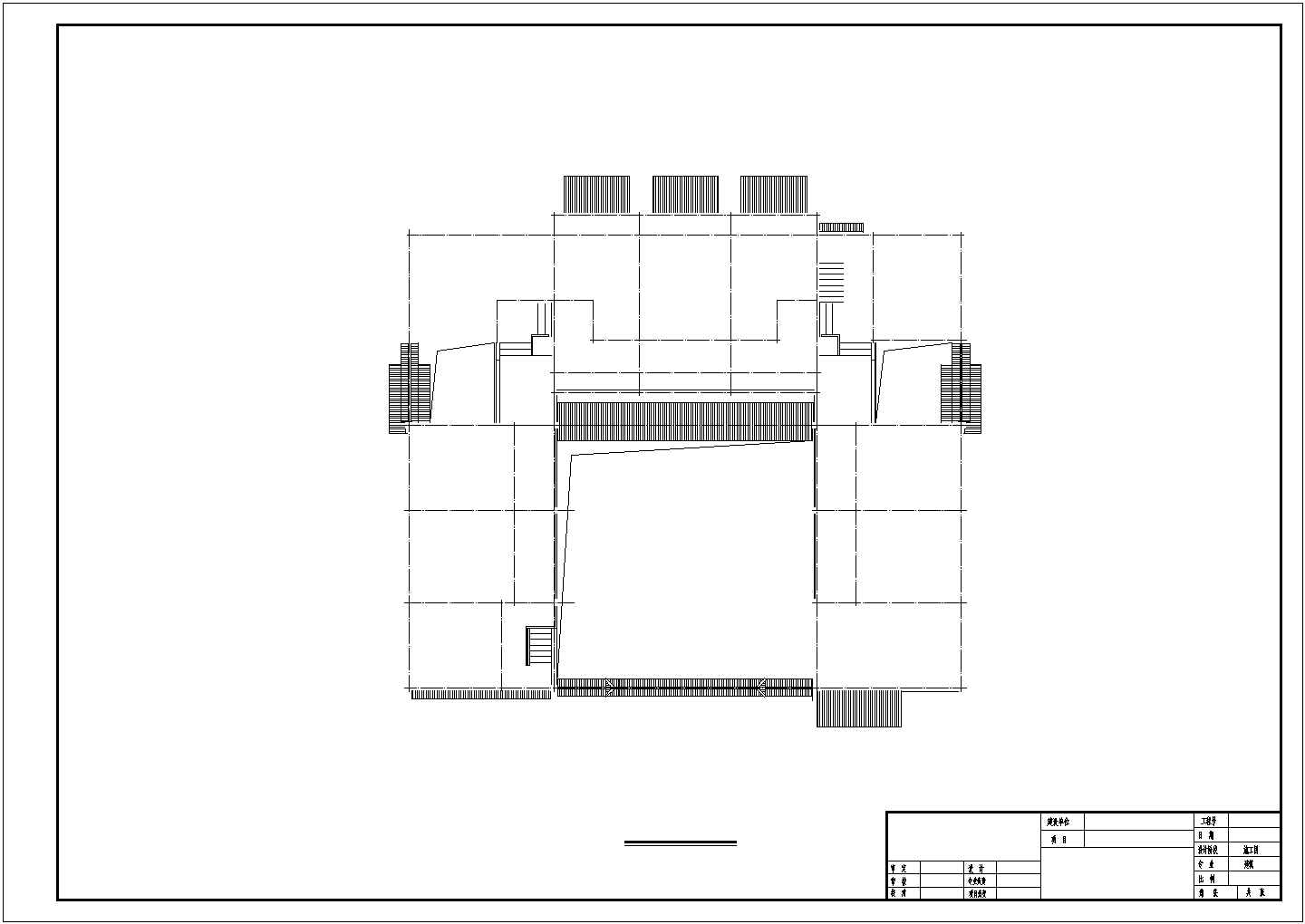 某云南民居式餐厅CAD室内装修设计图纸