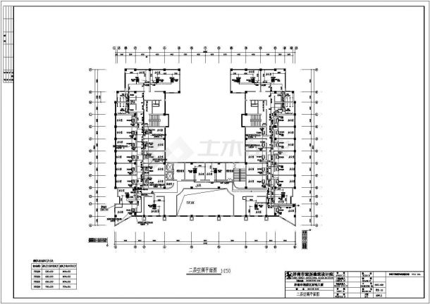 某空调建筑布置参考图-图一