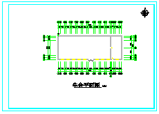 长30.724米 宽23.28米 单层牧场建筑cad施工图设计-图一