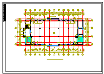 长48.5米 宽20.9米 3层3914平米框架结构公司厂房建施cad图纸-图二