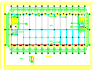长48米 宽20米 6层6486平米框架结构厂房cad建筑施工图纸_图1