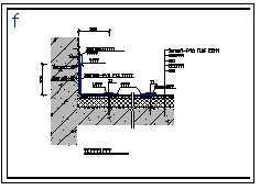 几种不同屋面类型的防水设计cad图纸（全套）-图二