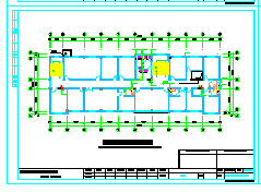 综合办公楼给排水设计CAD全套图-图二