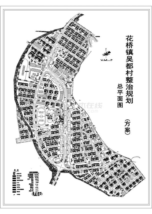 某村庄建设规划CAD详细大样设计图-图一