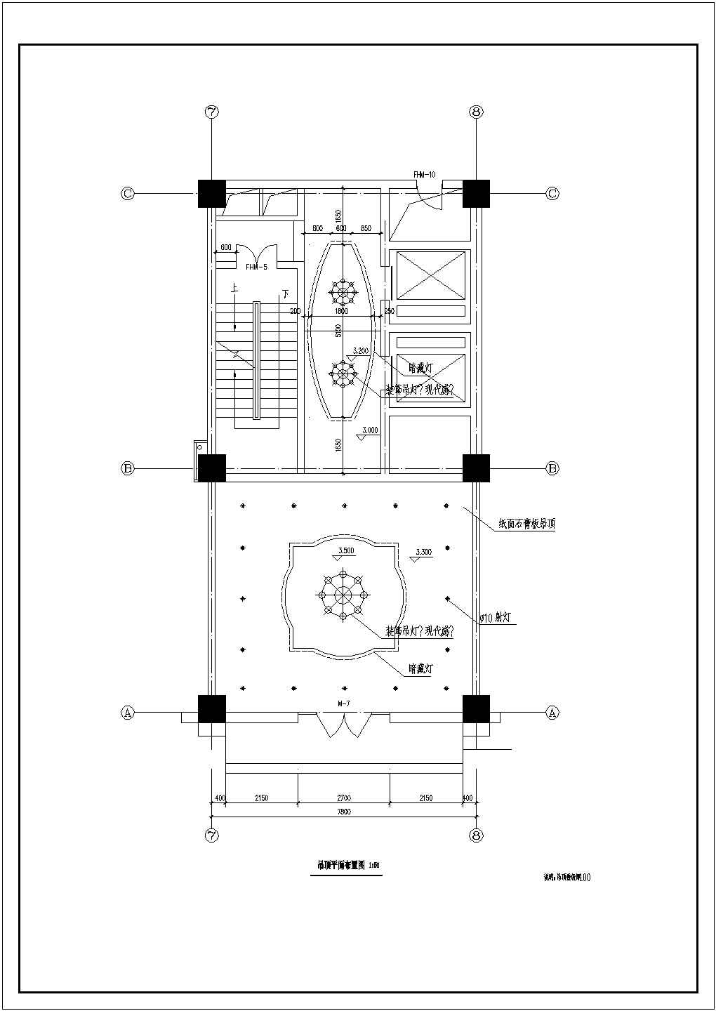 某写字楼建筑布置参考图