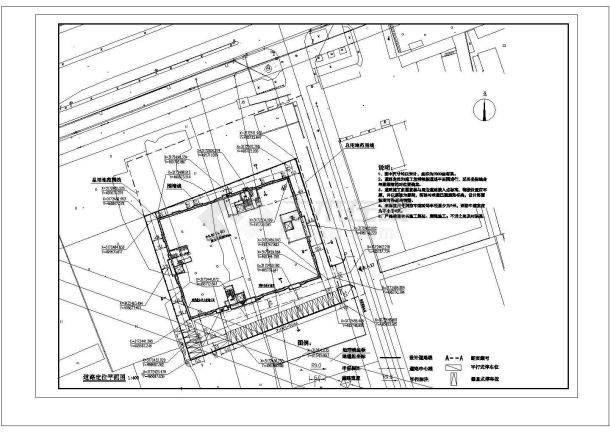 某地区拆迁安置社区道路改建设计参考图-图一