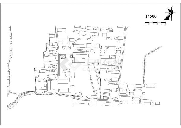 某校园绿化CAD详细构造景观设计规划图纸-图二