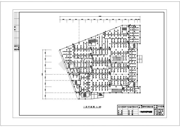 某地区江油商场空调CAD详图-图二