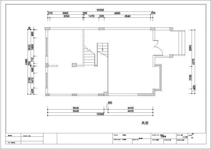 某地中海风格别墅装修CAD室内设计构造施工图_图1