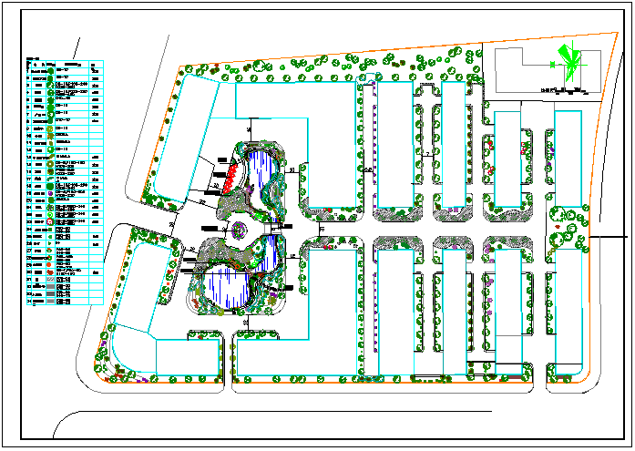浙江某眼镜厂景观方案设计CAD图纸