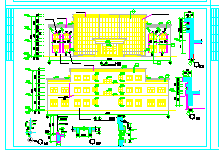 某小型多层办公楼CAD设计建筑施工图纸-图一