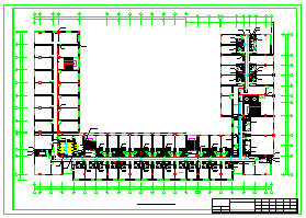 某五层商城综合楼cad设计施工图纸-图二